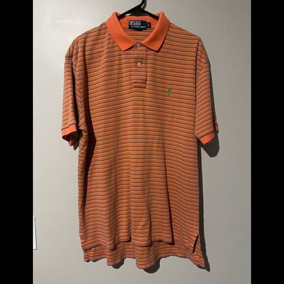 VINTAGE Polo Ralph Lauren short sleeve collar shirt - Picture 1 of 4